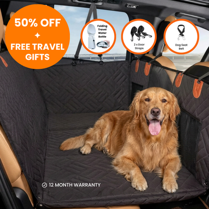 Wagsy Co Hard-Bottom Dog Car Seat Cover